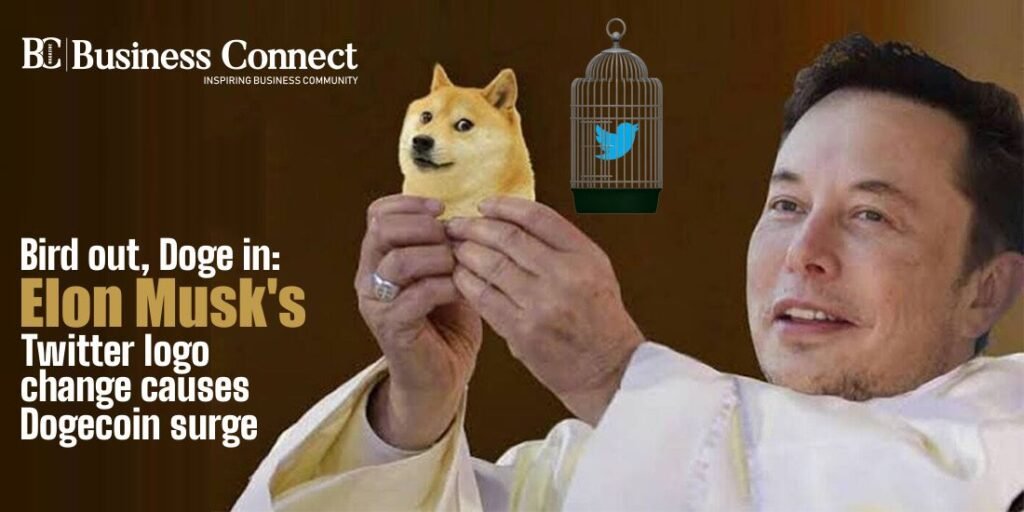 Bird out, Doge in: Elon Musk's Twitter logo change causes Dogecoin surge